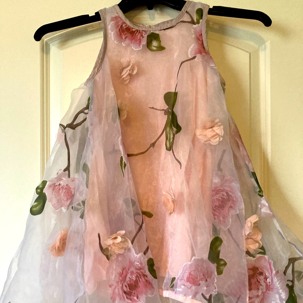 Girls flower dress